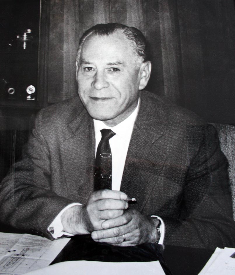 O fundador da empresa Otto Bilz