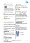 Installation and Operating Instructions Quick Change Drilling Chuck in combination with SEK..- quick change adaptors