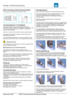 Installation and Operating Instructions WFSL Quick Change Tapping Chucks