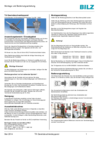 Installation and Operating Instructions TA Tapping attachmentanleitung TA Gewindeschneidapparat