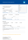 Questioniary for bilz formbore system tool