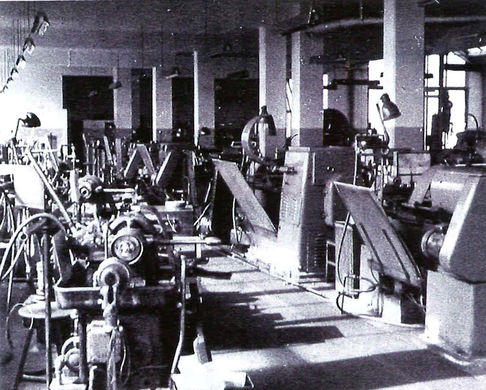 Officina Bilz alla fine degli anni Quaranta