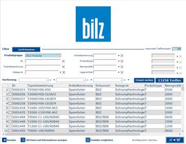 Bilz Produktkonfigurator Ansicht