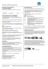 Installation and Operating Instructions WF-WFLP Quick Change Tapping Chucks