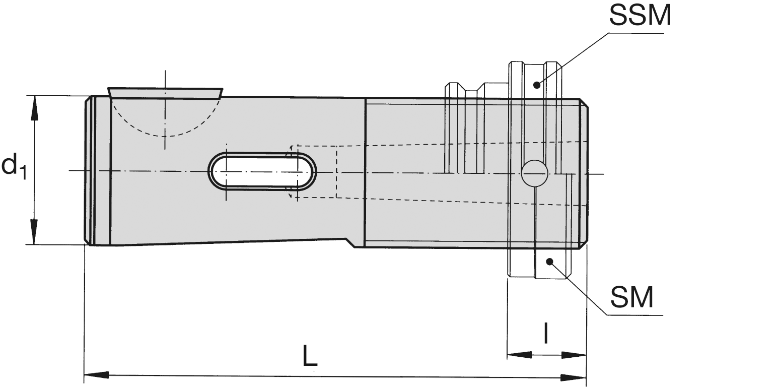 [Translate to Französisch:] Stellhuelse Type D Stellhülse